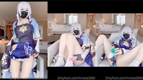 Dance + ass + pussy self fuck - Hinatasama